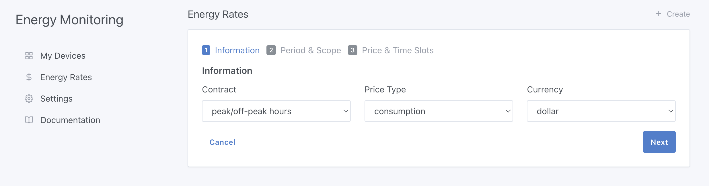 Configure prices 1