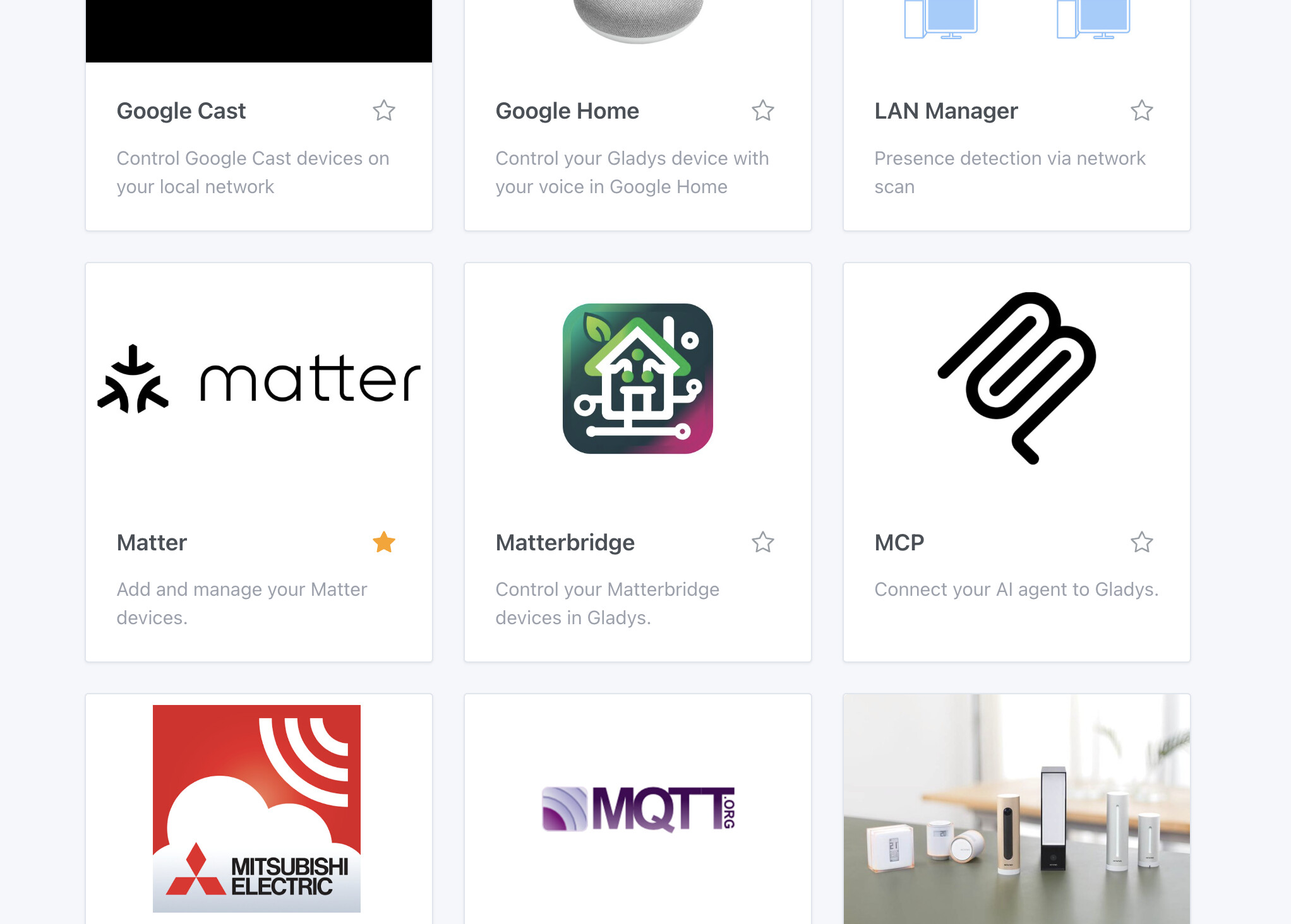 Matterbridge-Integration in Gladys