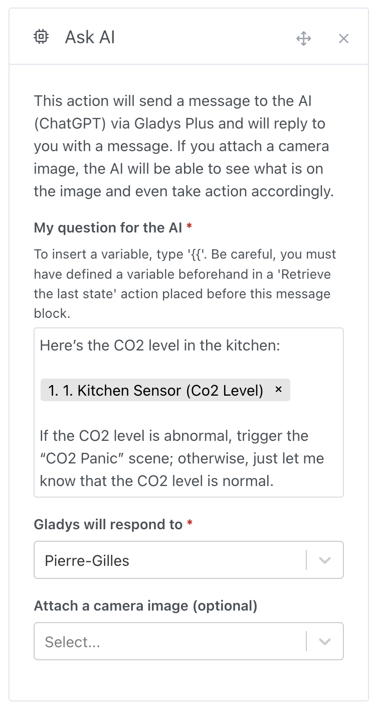 CO2-Wert mit Gladys analysieren