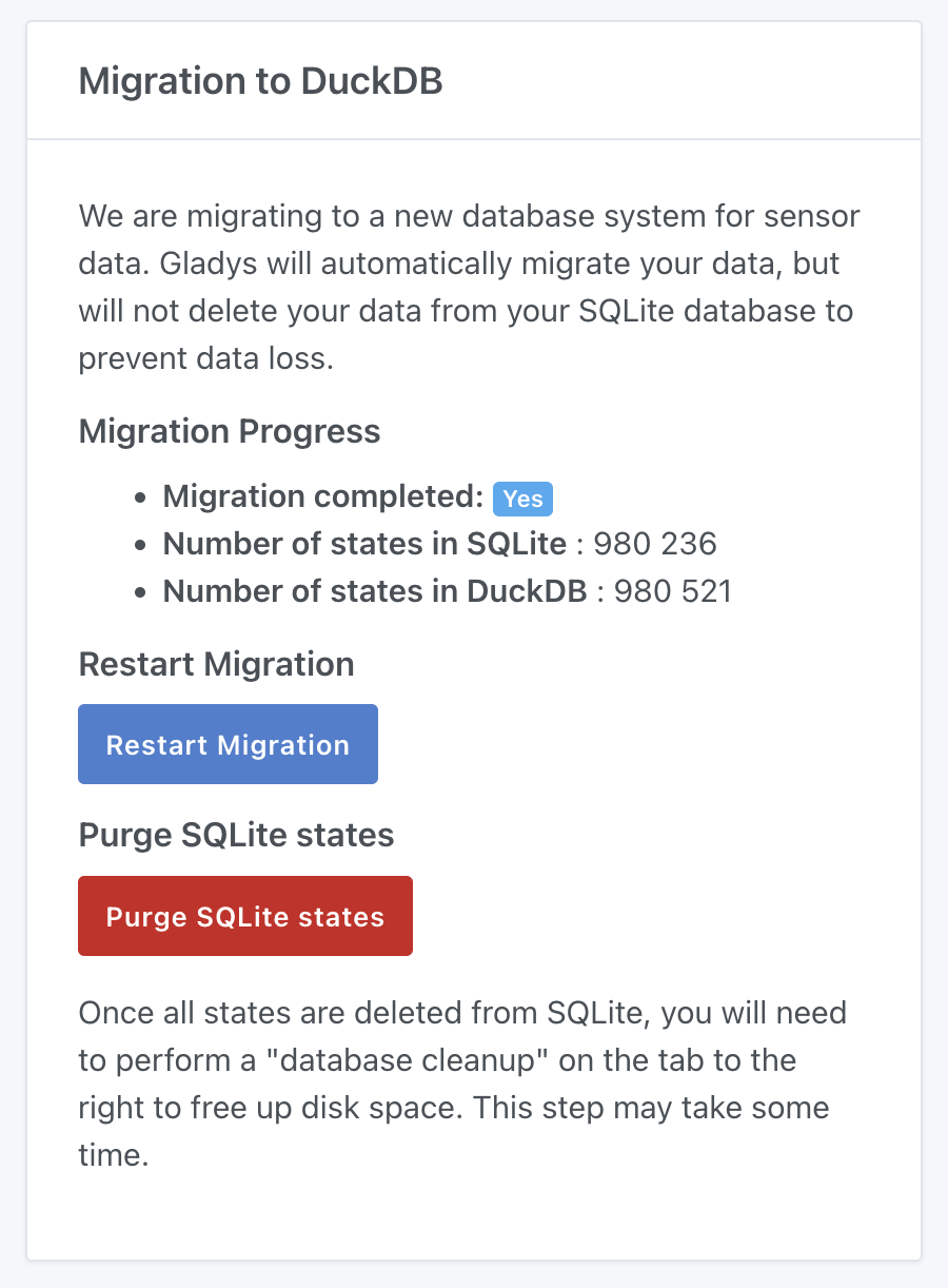 Übersicht der Migration zu DuckDB