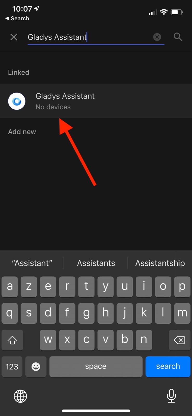 Google-Home-Integration Gladys