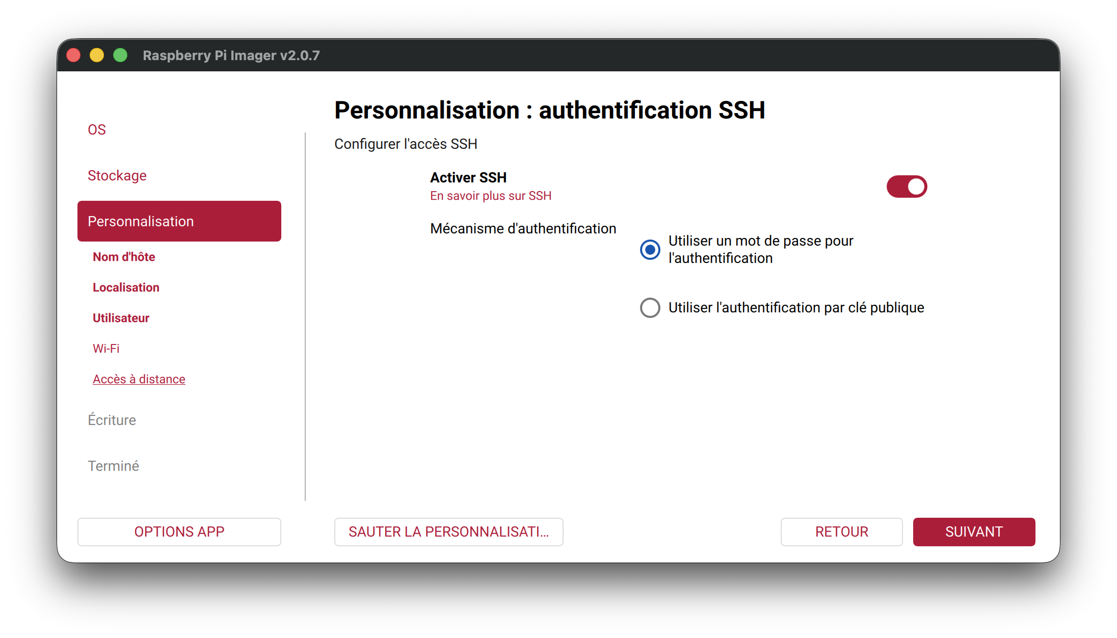 Activar SSH
