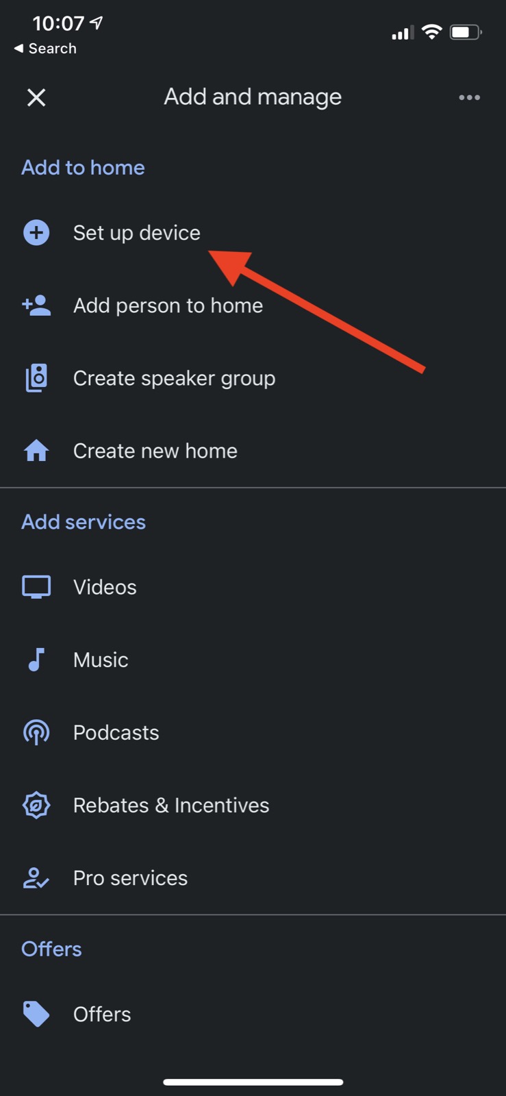Integración de Google Home con Gladys