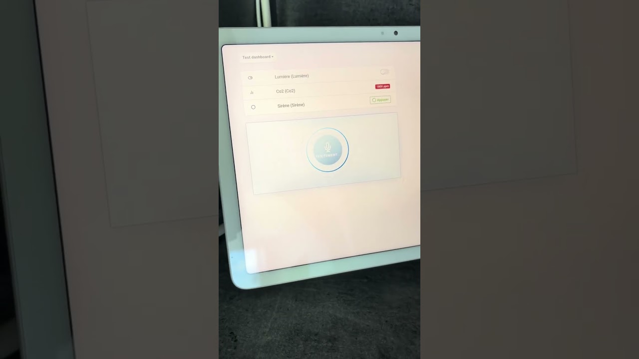 Demo del widget de asistente de voz