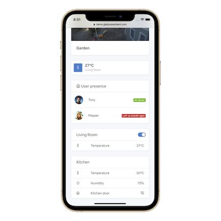 Application Gladys Plus incluse 6 mois avec le kit